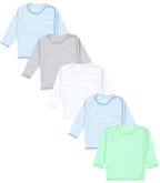 384-Wickelshirt Langarm - 5er Set-Hauptbild