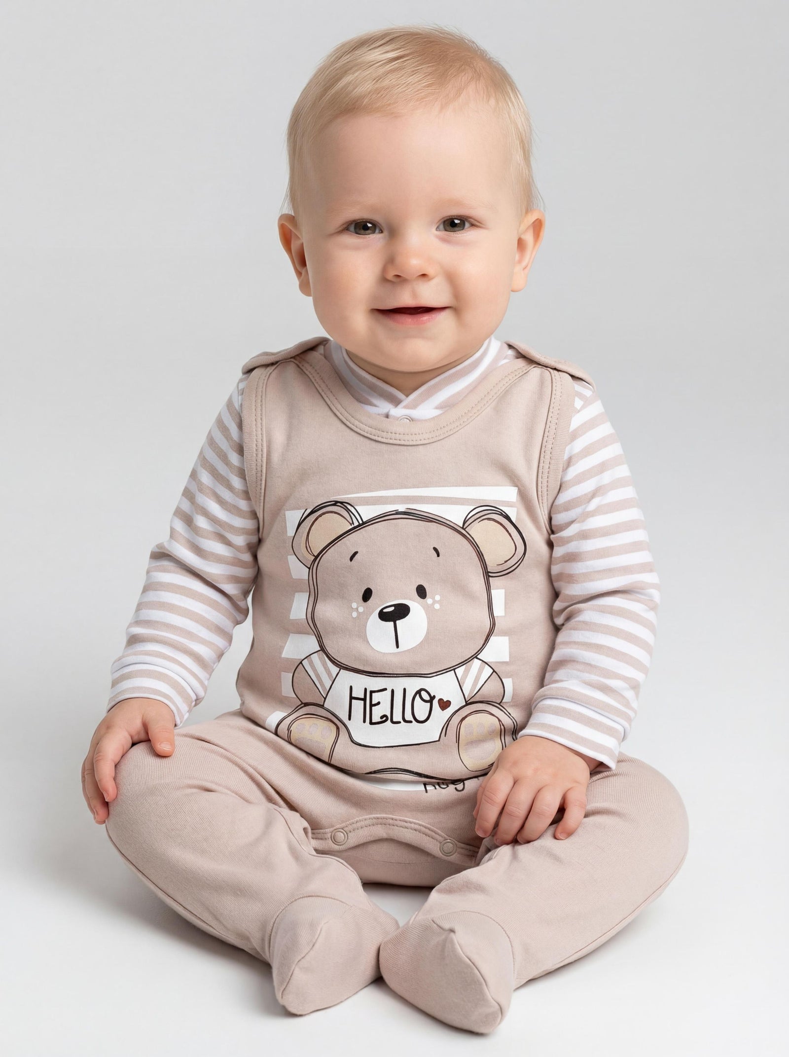 385-Strampler mit Langarmshirt- Set-Bild2