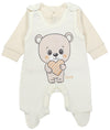 Love Teddy / Streifen Beige Ecru