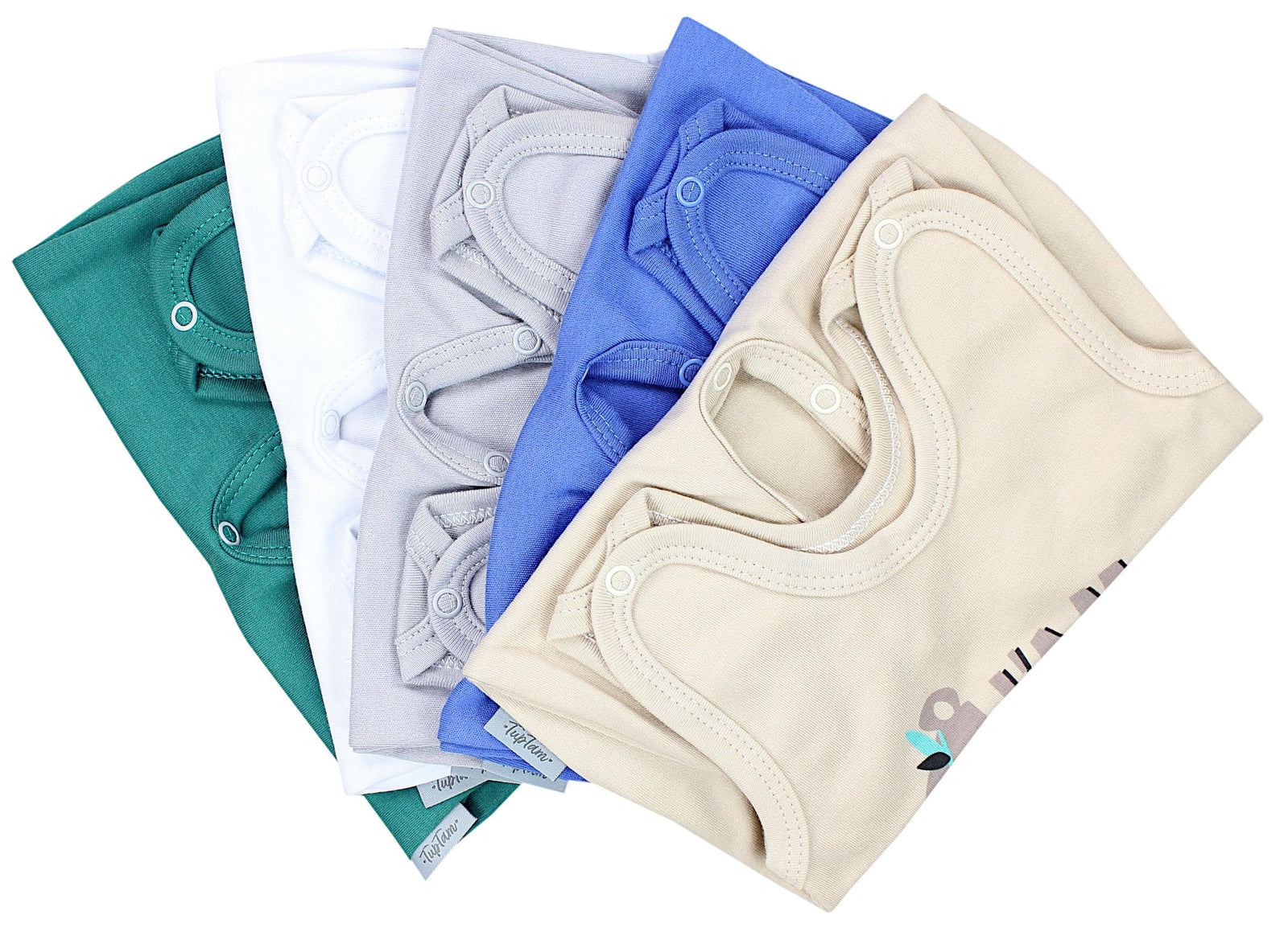 386-Strampler mit Aufdruck- 5er Pack-Bild5