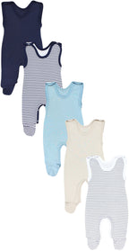 386-Strampler mit Aufdruck- 5er Pack-Hauptbild