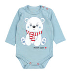 387-Langarm- Body mit Aufdruck - 5er Set-Bild1