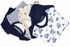 387-Langarm- Body mit Aufdruck - 5er Set-Bild5