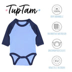 387-Langarm- Body mit Aufdruck - 5er Set-Bild1