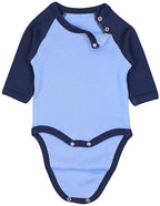 387-Langarm- Body mit Aufdruck - 5er Set-Bild2