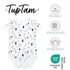 390-Kurzarm- Body mit Aufdruck -5er Set-Bild1