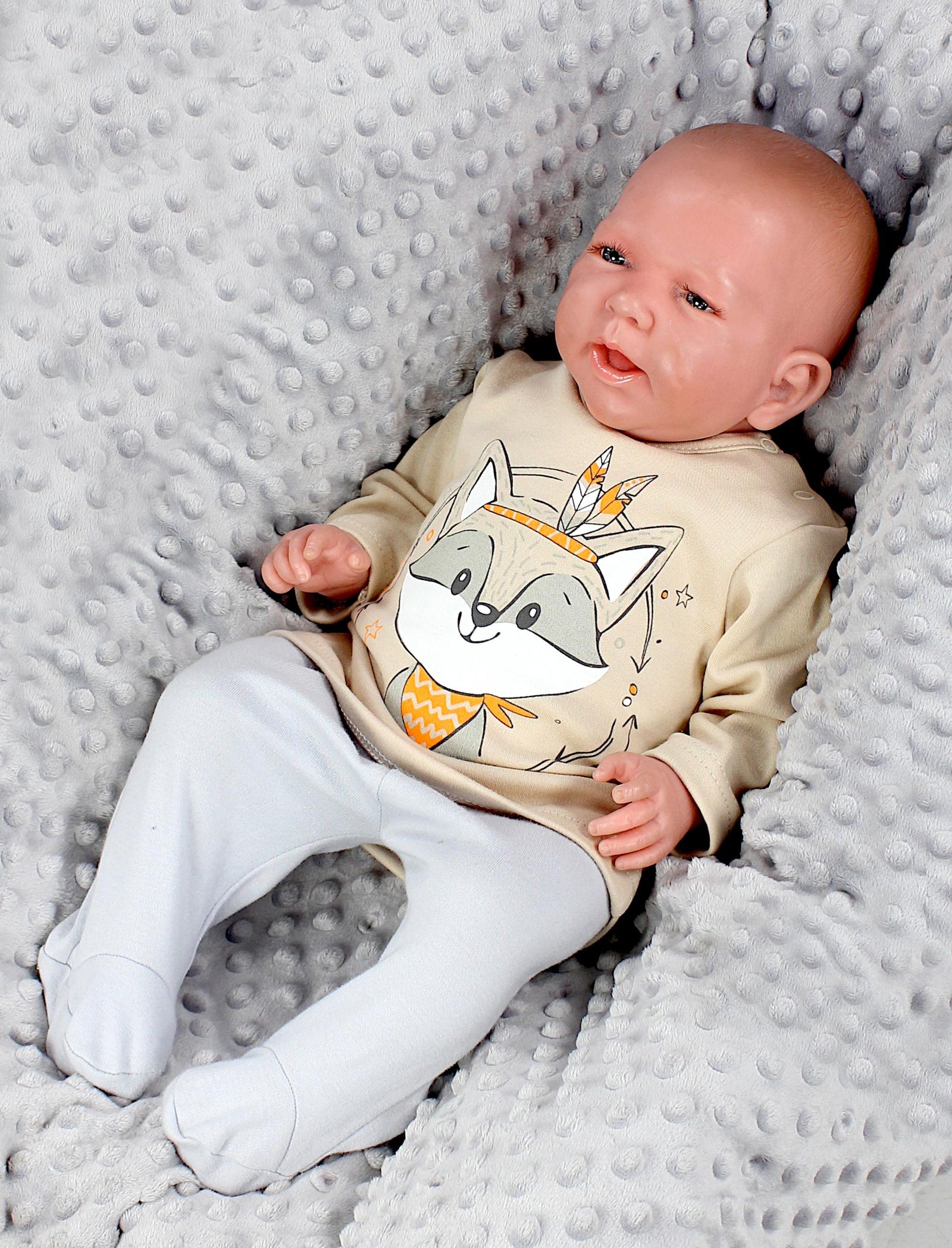 391-Langarmshirt mit print- 3er Set-Bild1