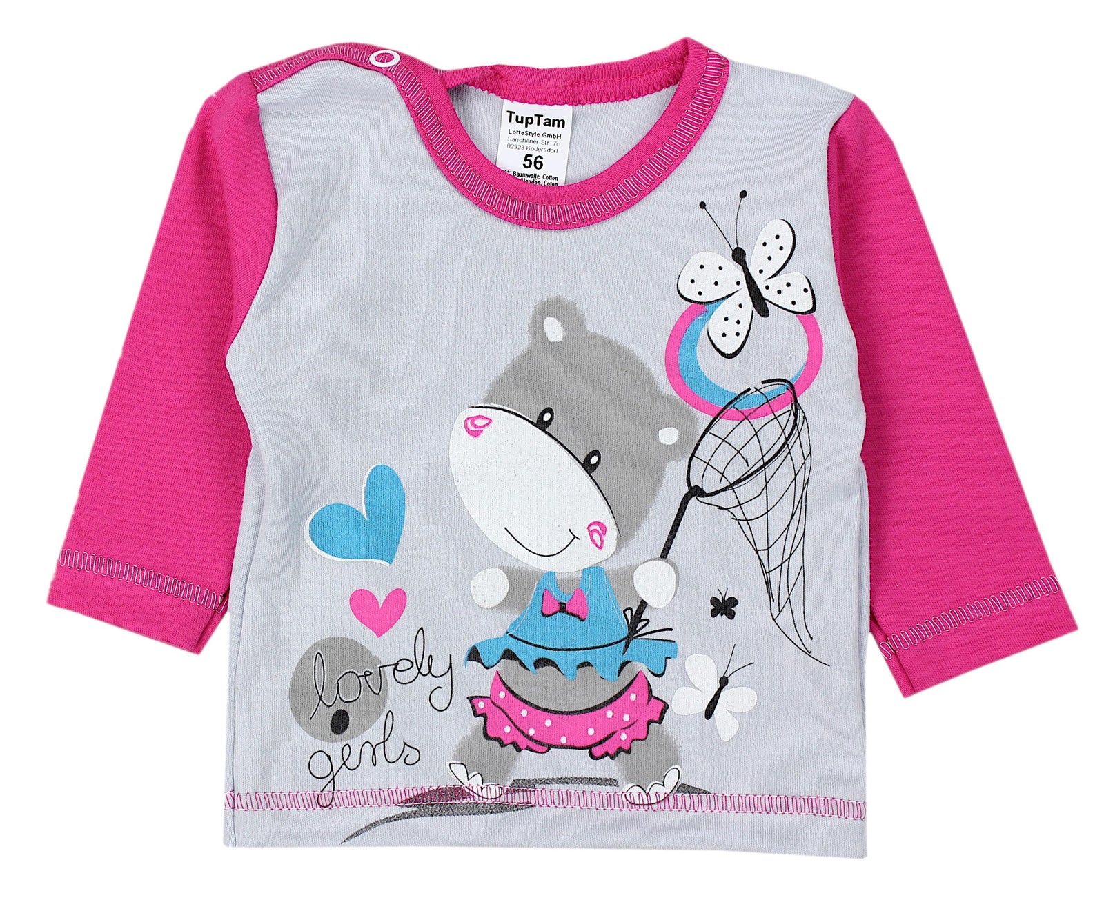 391-Langarmshirt mit print- 3er Set-Bild4