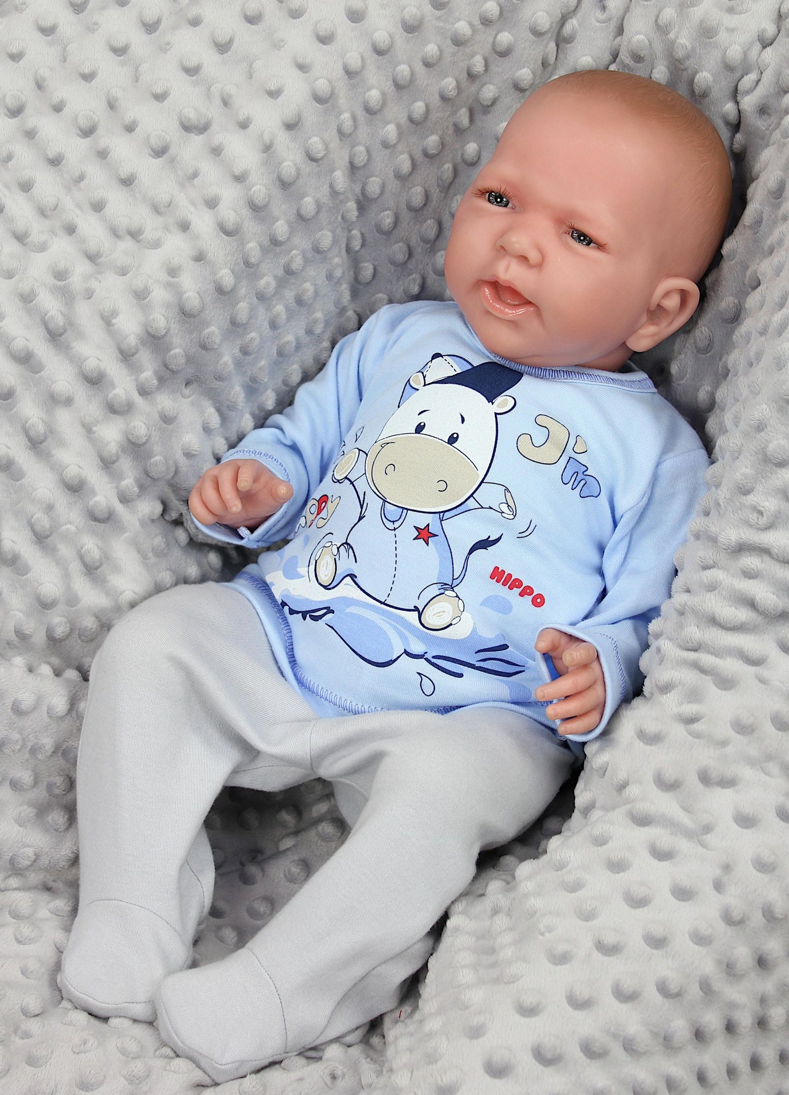 391-Langarmshirt mit print- 3er Set-Bild1