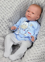 391-Langarmshirt mit print- 3er Set-Bild1