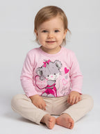 391-Langarmshirt mit print- 3er Set-Bild2