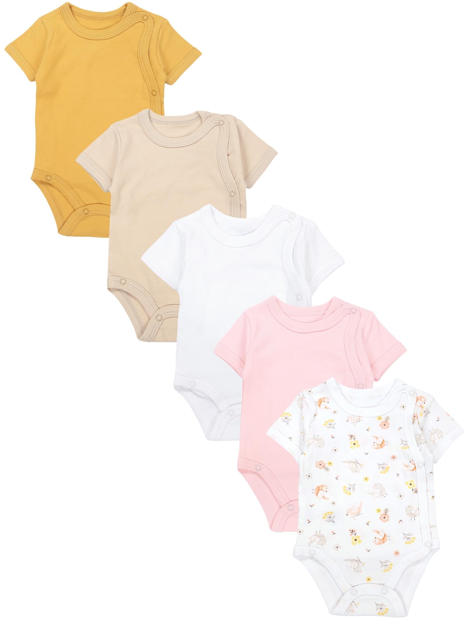 393-Kurzarm Wickelbody- 5er Set-Hauptbild