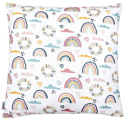 Regenbogen Herz Wolken