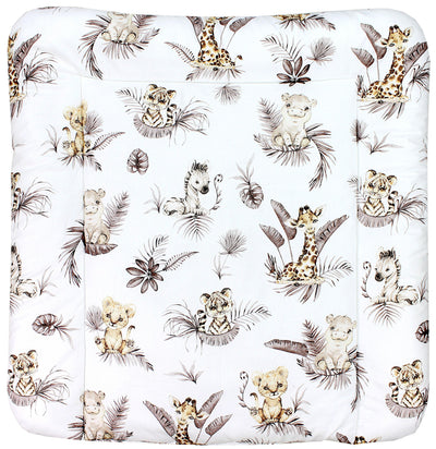 Löwe/ Blätter/ Beige