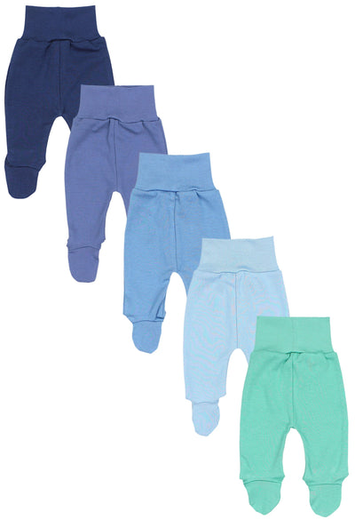 Dunkelblau Jeans Blau Mintgrün