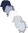 Streifenmix Blau Grau