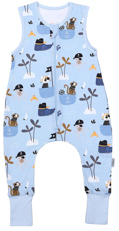 Piraten Affe Qualle Katze Blau (Pirate)