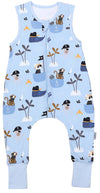 Piraten Affe Qualle Katze Blau (Pirate)