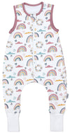 Regenbogen Herz Wolken