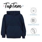 409-Hoodie Sweatshirt Bio- Baumwolle-Bild1