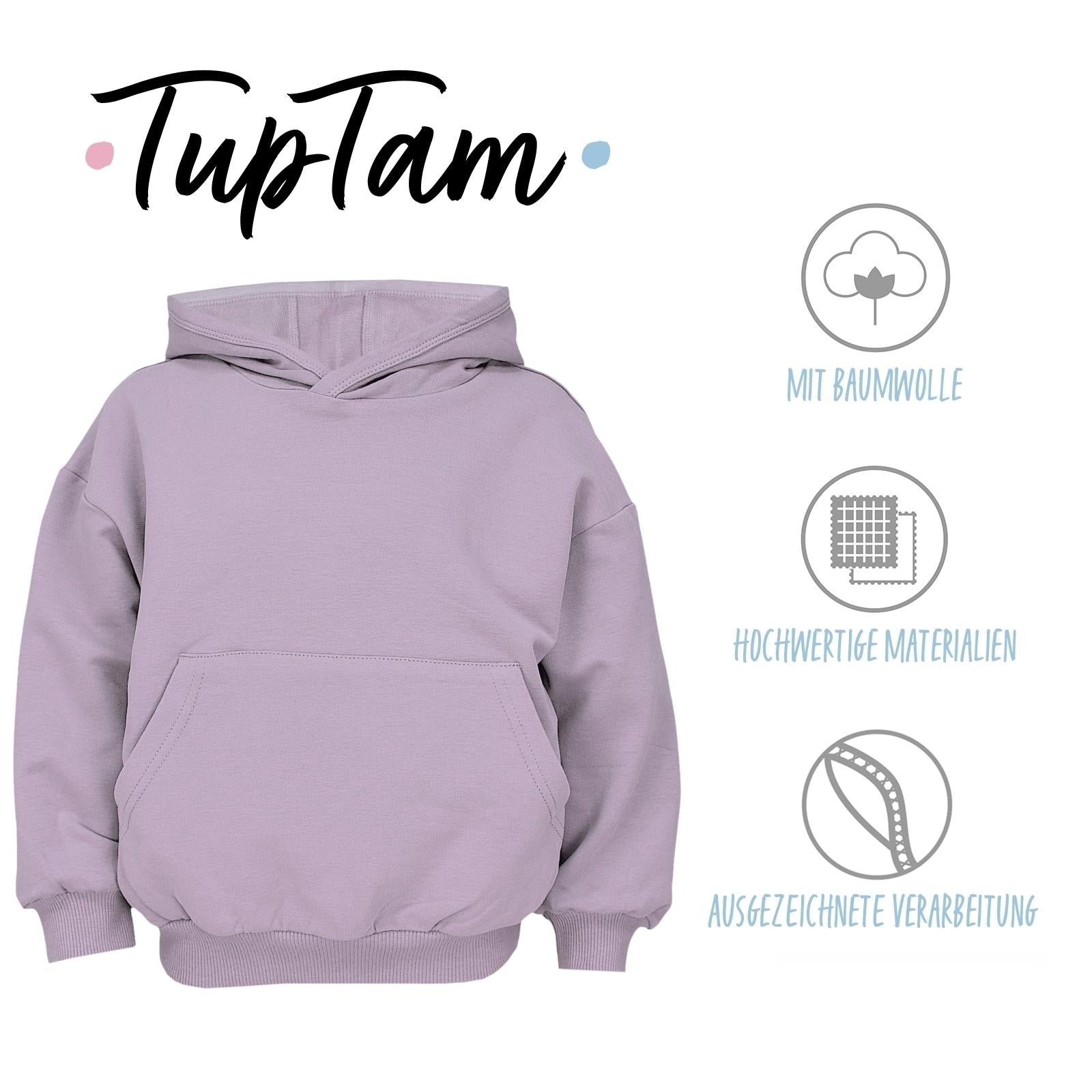 409-Hoodie Sweatshirt Bio- Baumwolle-Bild1