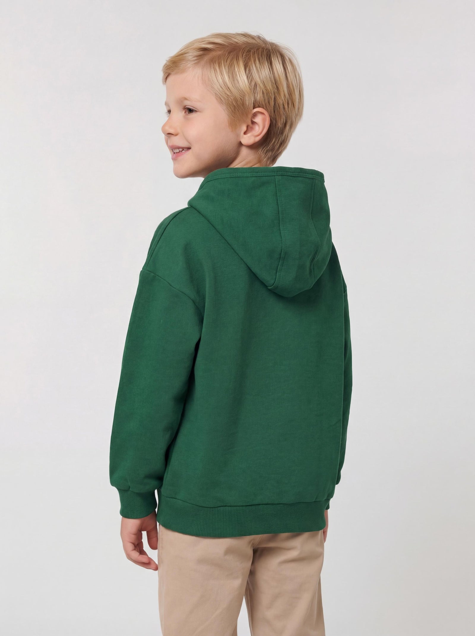 409-Hoodie Sweatshirt Bio- Baumwolle-Bild3