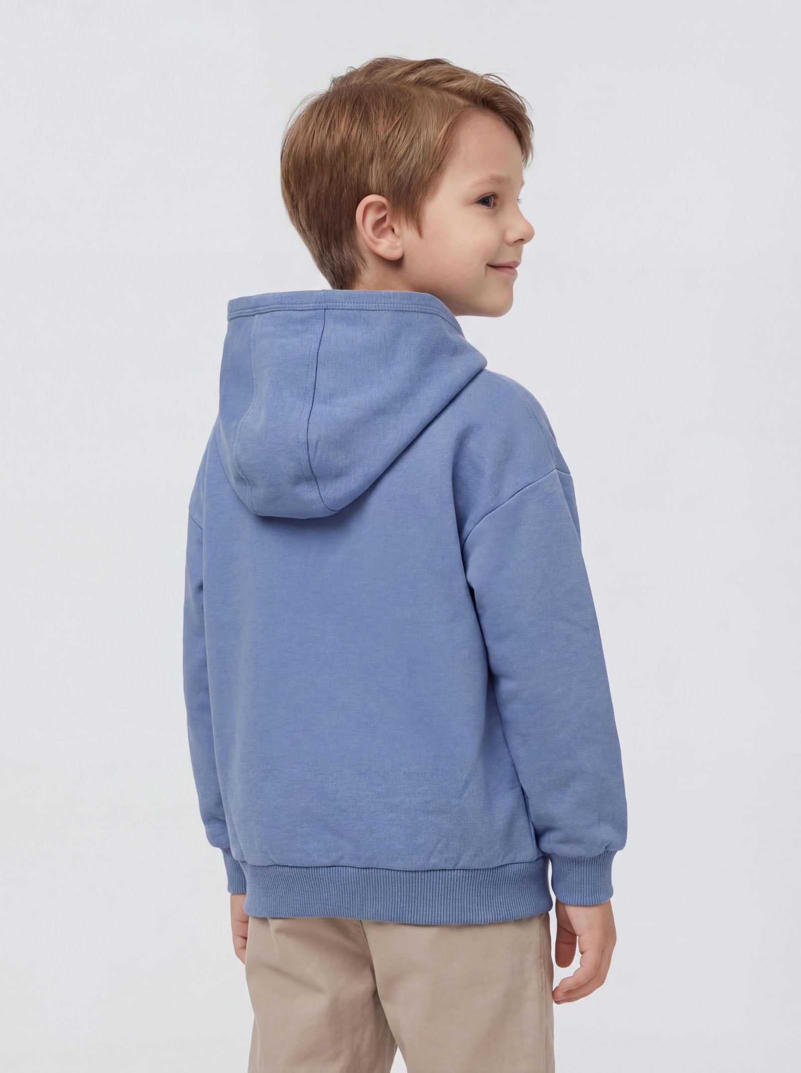 409-Hoodie Sweatshirt Bio- Baumwolle-Bild3