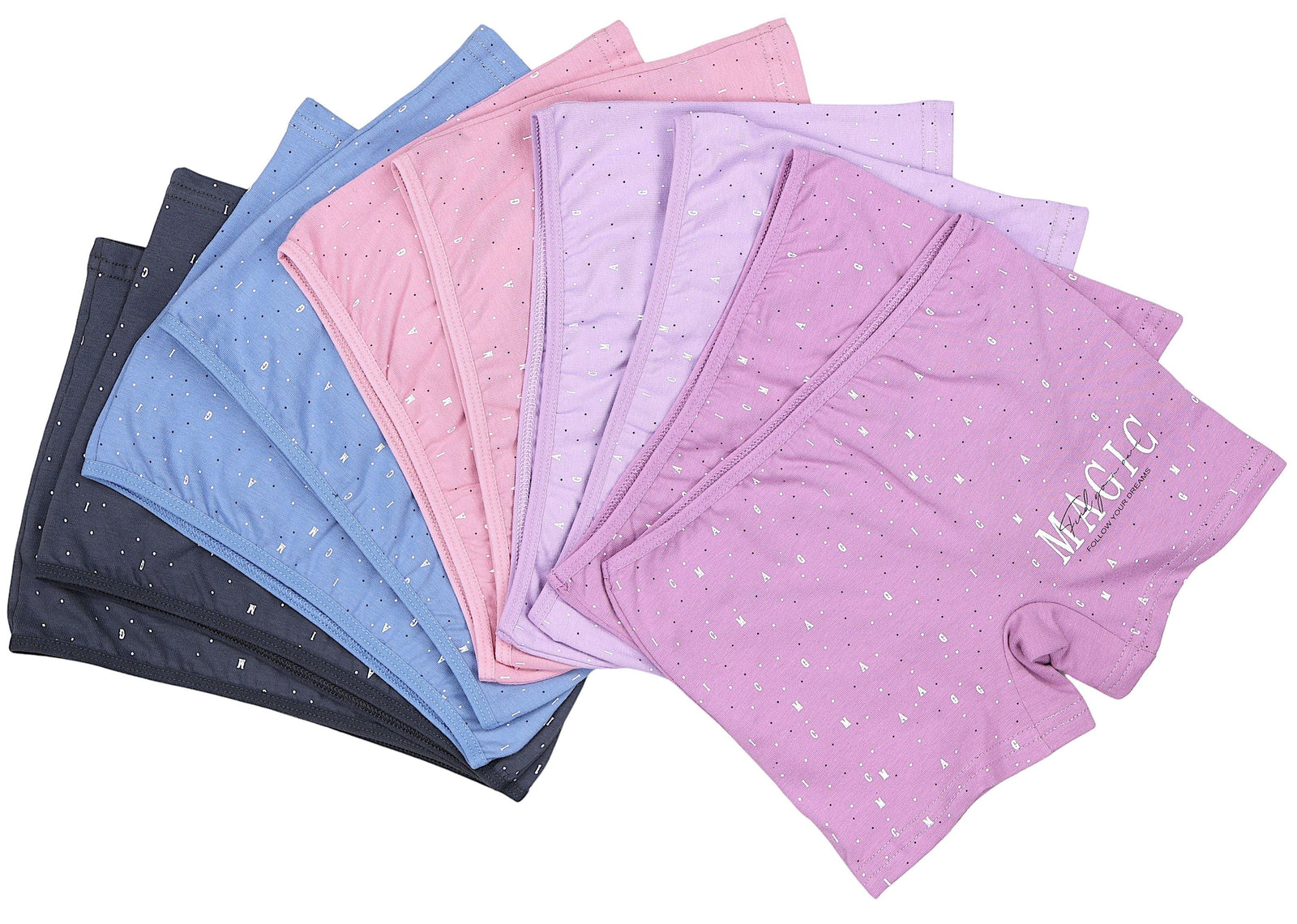 411-Mädchen Boxershorts aus Baumwolle 10er Set-Bild5