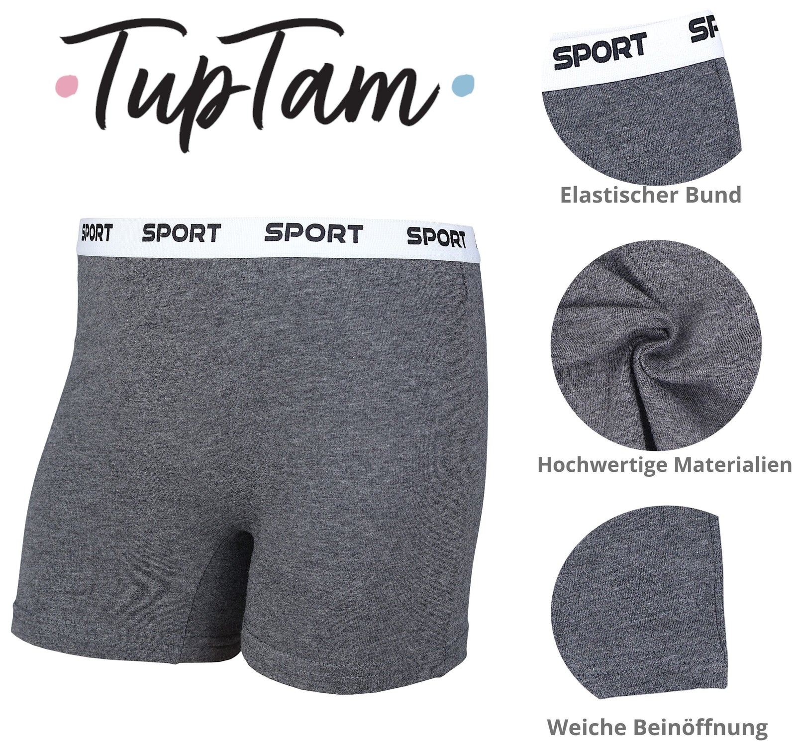 411-Mädchen Boxershorts aus Baumwolle 10er Set-Bild2