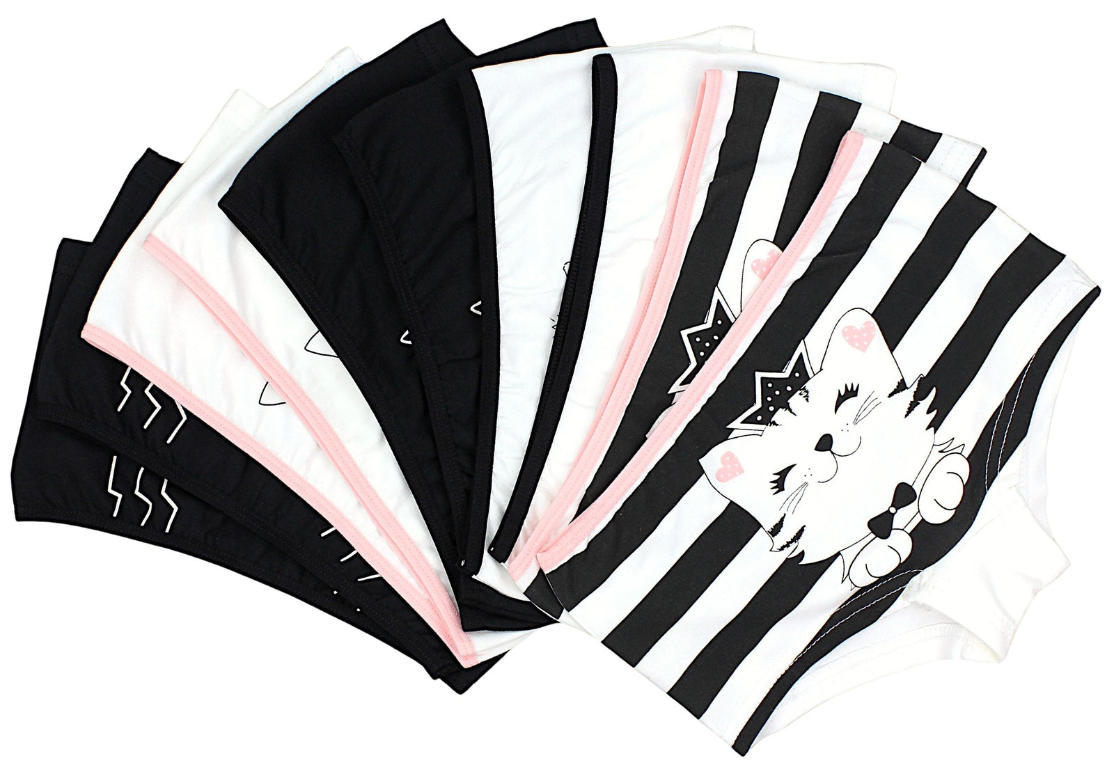 412-Mädchen Shorts 10er Set-Bild5