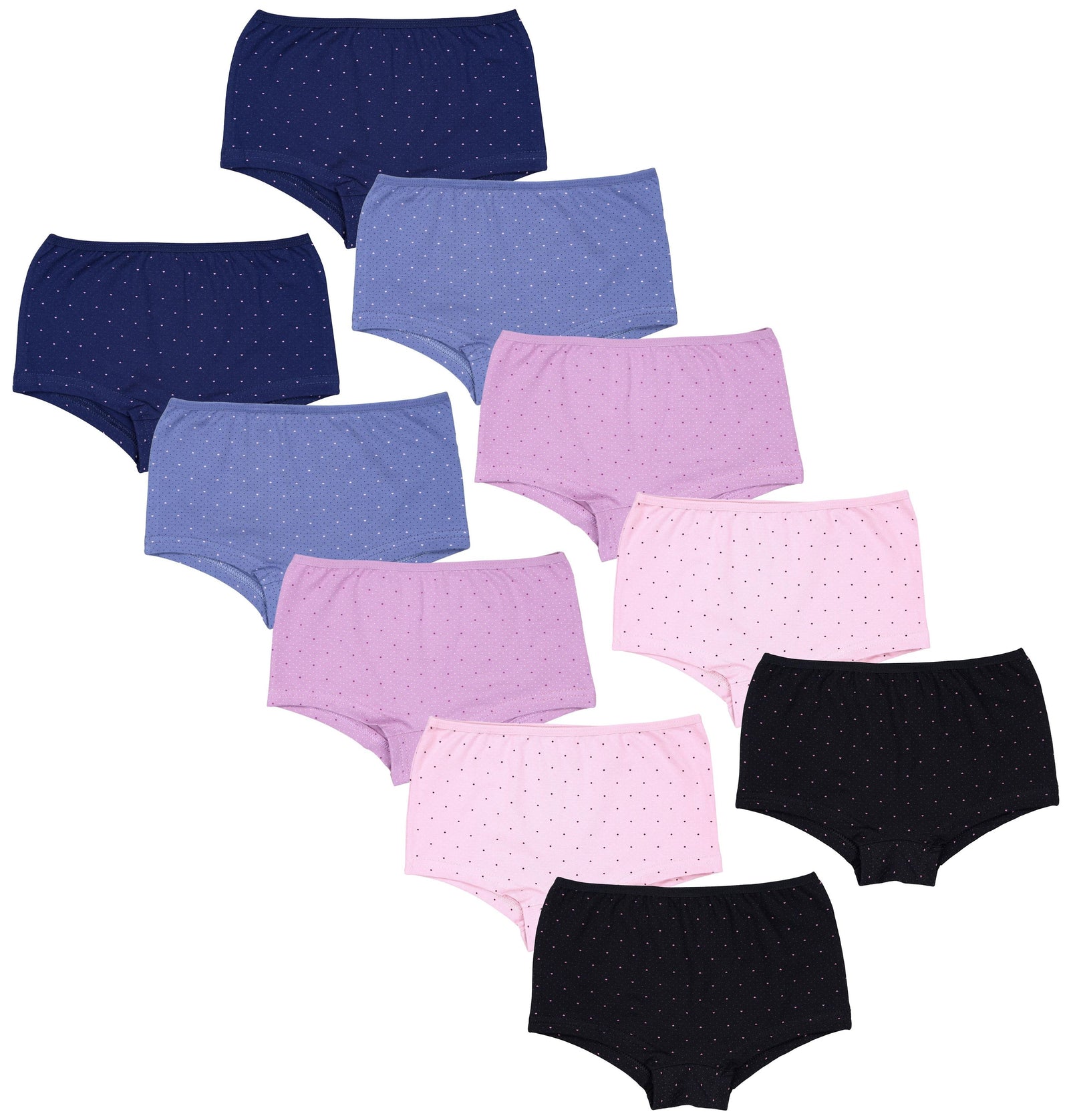 412-Mädchen Shorts 10er Set-Hauptbild