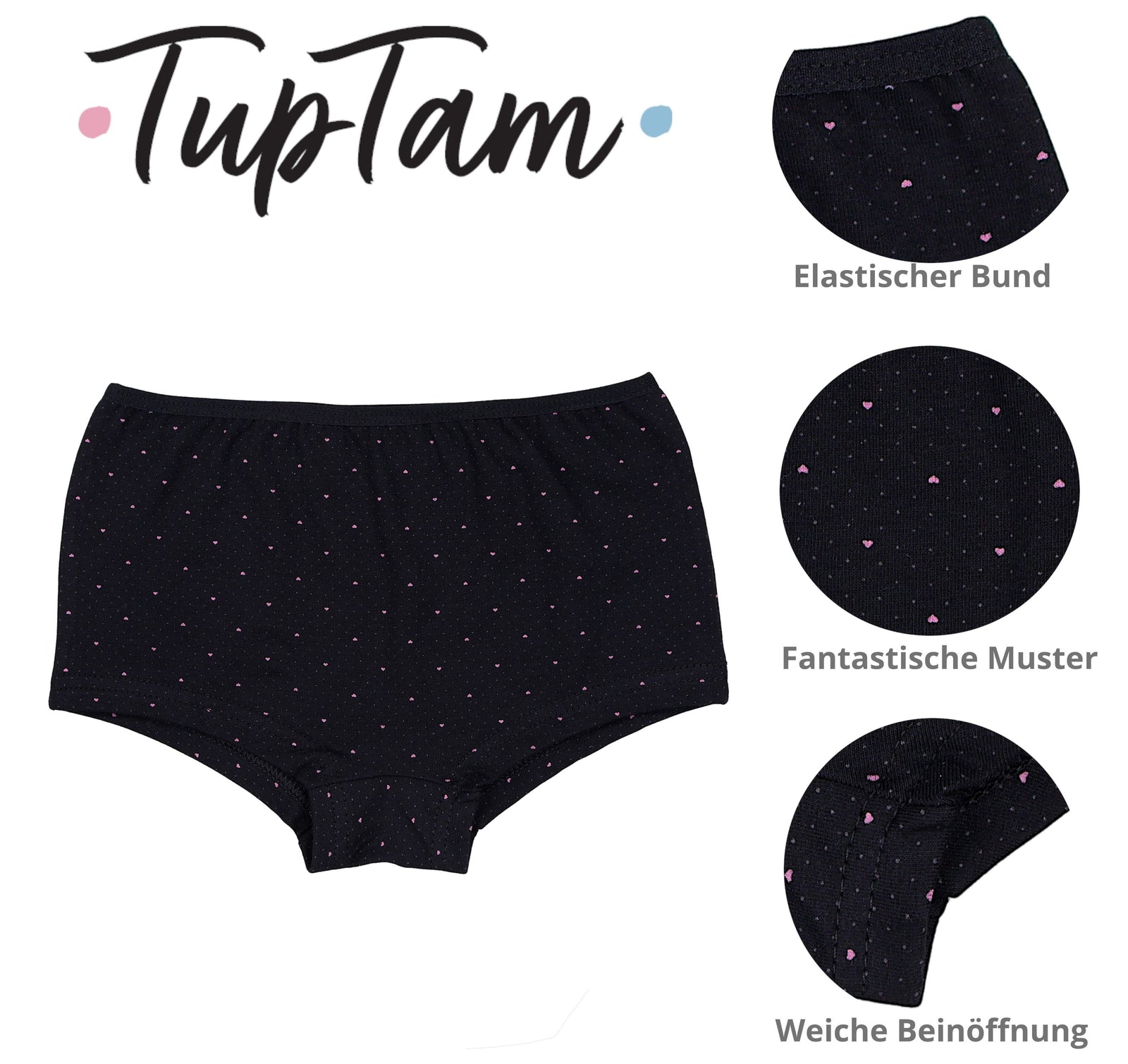 412-Mädchen Shorts 10er Set-Bild2