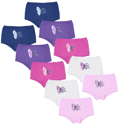 Shorts / Schmetterling Rosa Lila Grau Dunkelblau