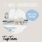 433-Deckenschlafsack mit Kissen und Beutel 135-70 cm-Bild3