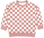 456-Sweatshirt kariert aus Bio-Baumwolle-Hauptbild