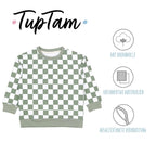 456-Sweatshirt kariert aus Bio-Baumwolle-Bild1