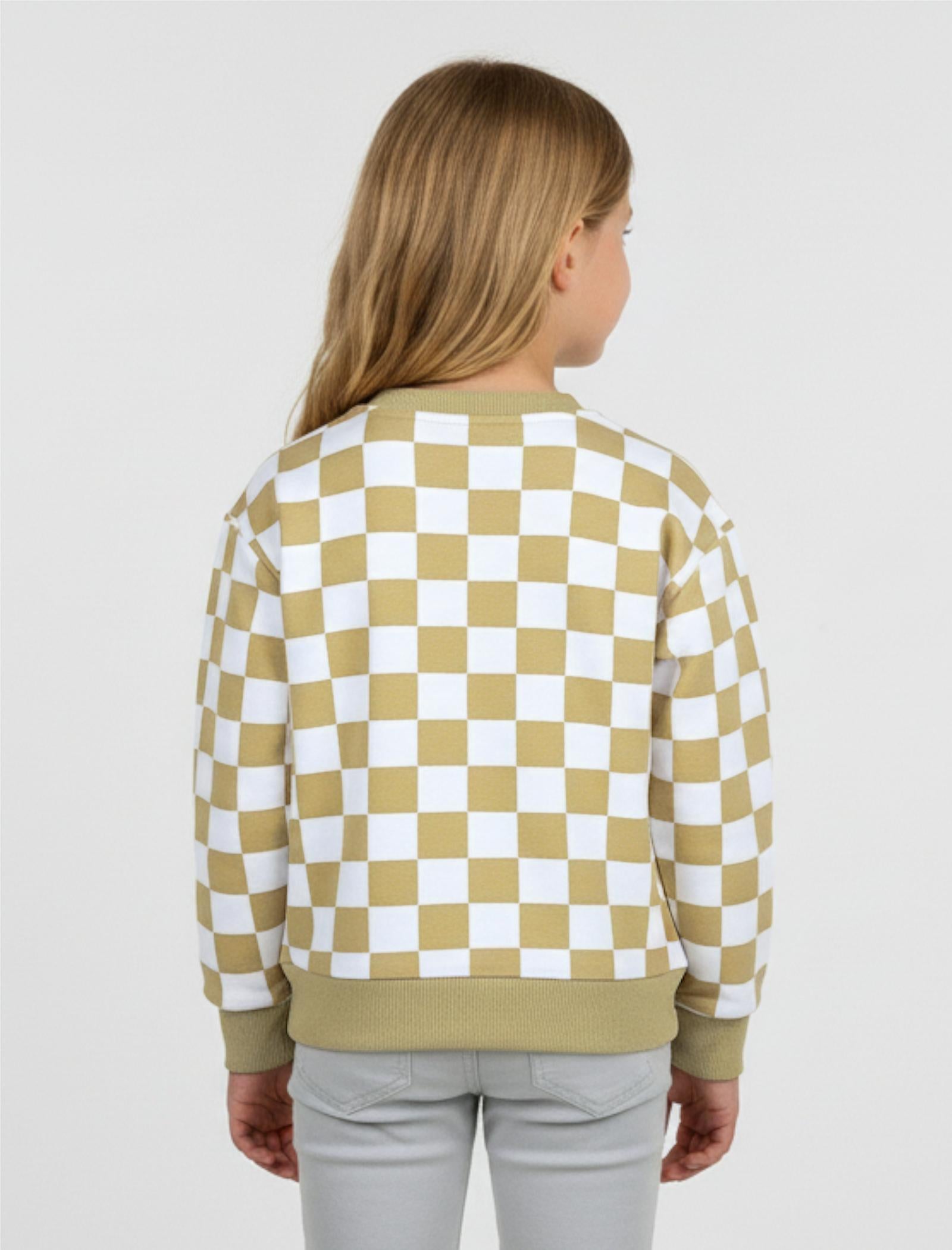 456-Sweatshirt kariert aus Bio-Baumwolle-Bild3