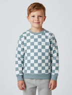 456-Sweatshirt kariert aus Bio-Baumwolle-Bild2