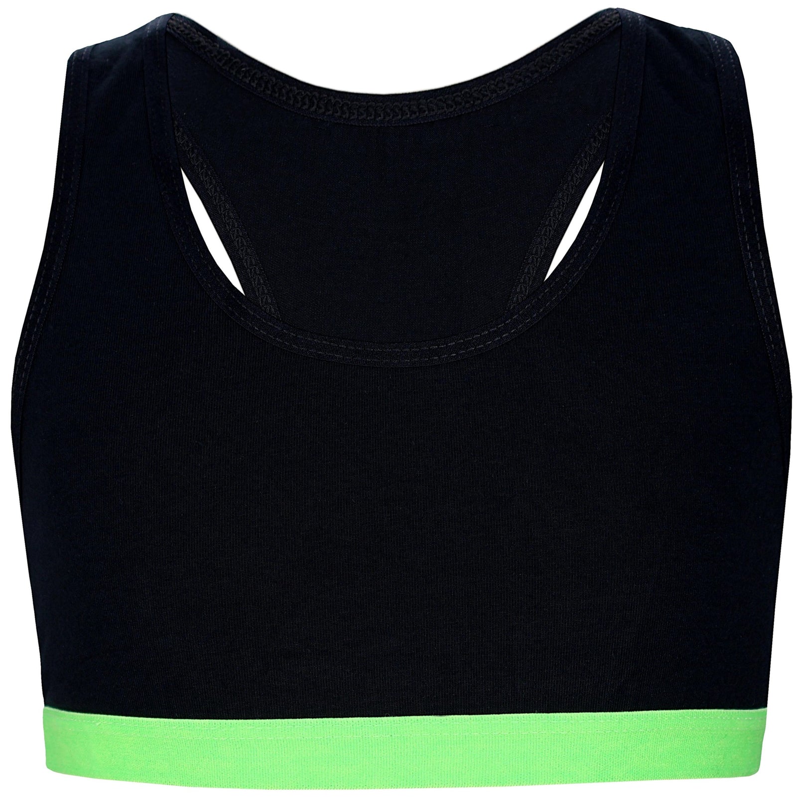 477-Mädchen Bustier mit breiten Trägern & Racerback (5er Pack)-Bild2