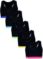 477-Mädchen Bustier mit breiten Trägern & Racerback (5er Pack)-Hauptbild