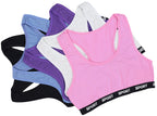 477-Mädchen Bustier mit breiten Trägern & Racerback (5er Pack)-Bild5