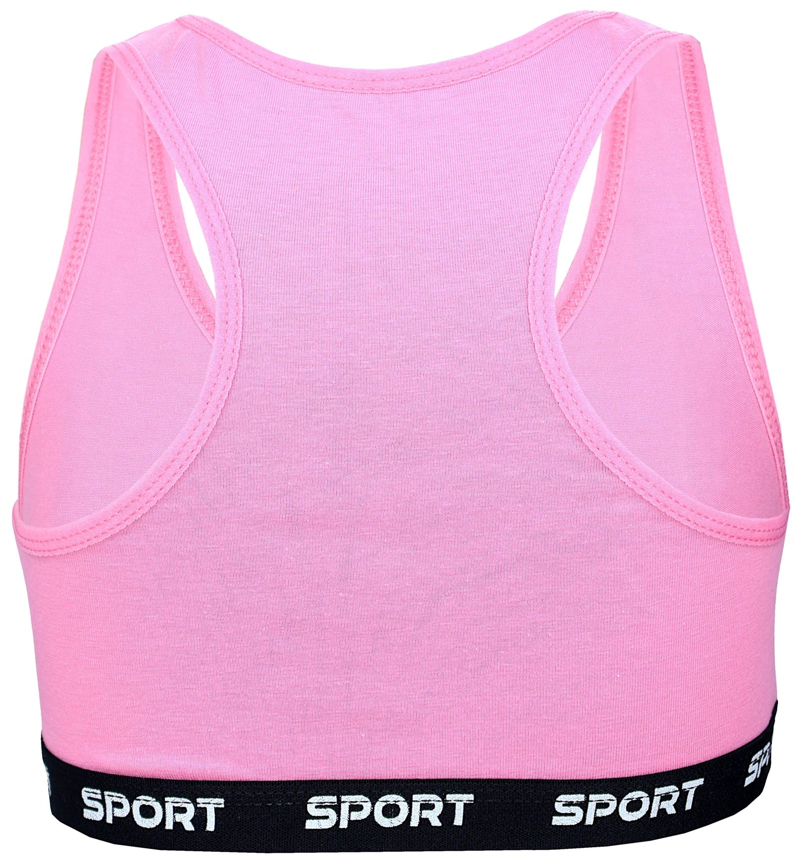 477-Mädchen Bustier mit breiten Trägern & Racerback (5er Pack)-Bild4
