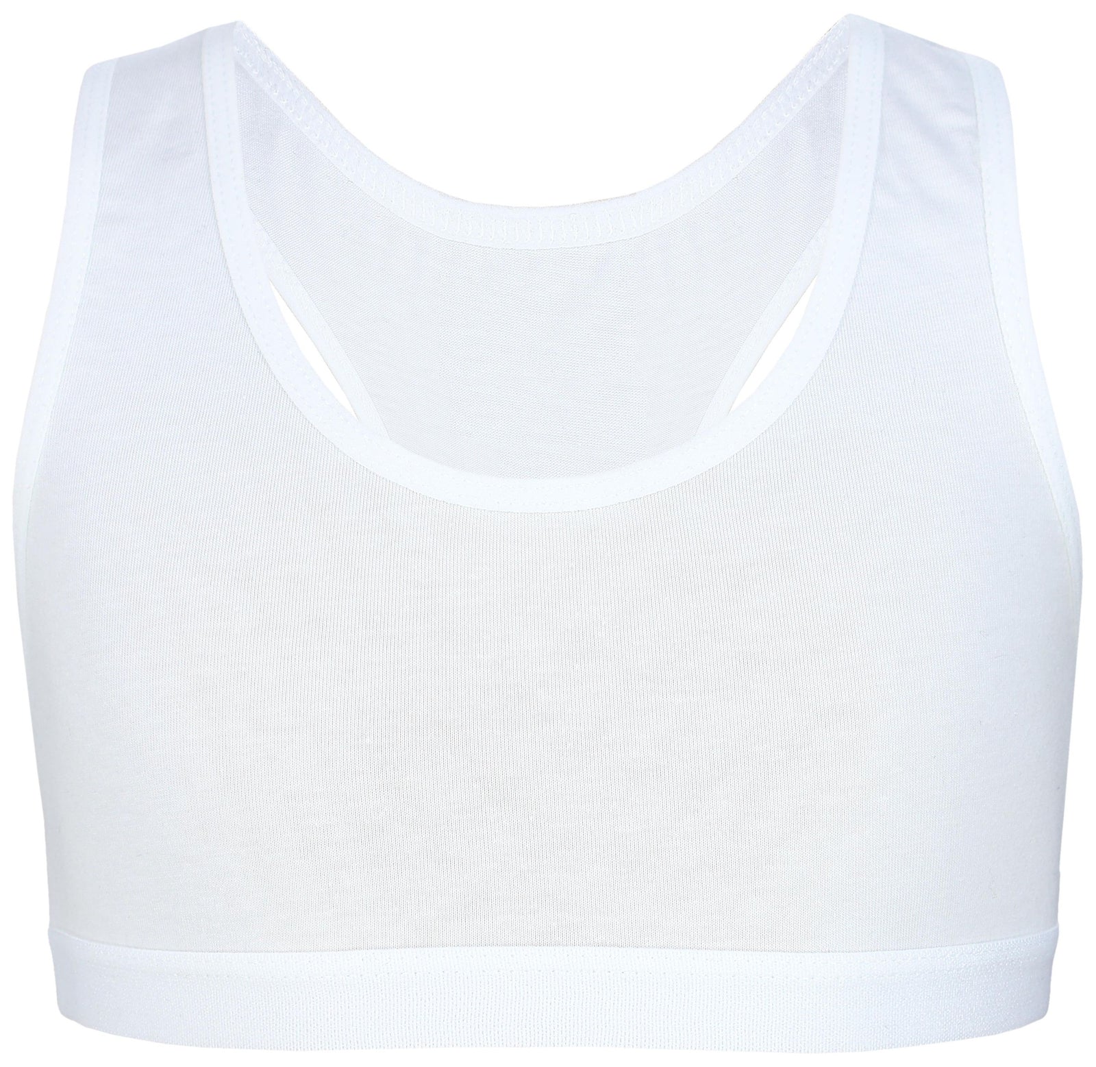 477-Mädchen Bustier mit breiten Trägern & Racerback (5er Pack)-Bild3
