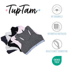 477-Mädchen Bustier mit breiten Trägern & Racerback (5er Pack)-Bild1