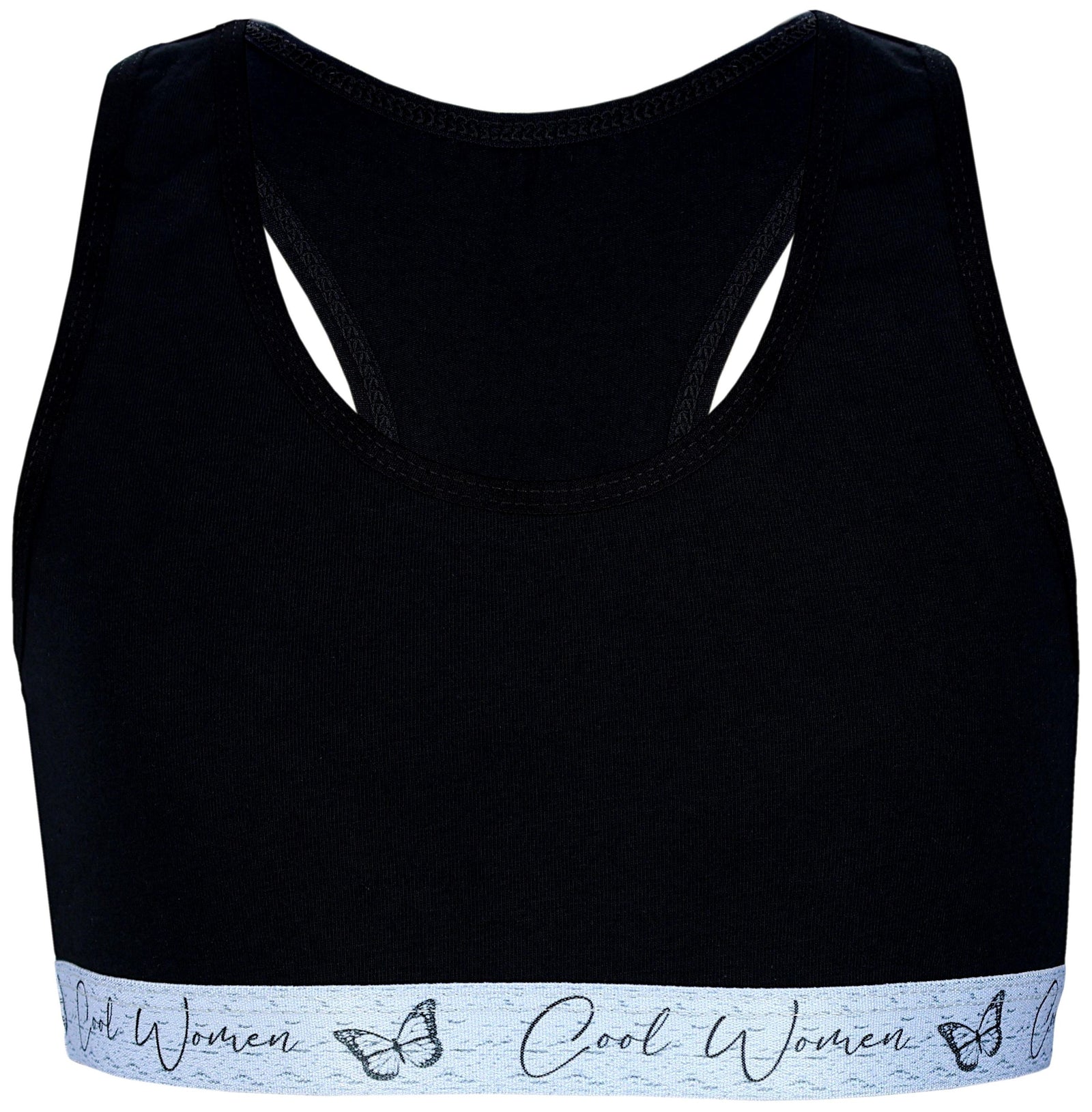 477-Mädchen Bustier mit breiten Trägern & Racerback (5er Pack)-Bild3