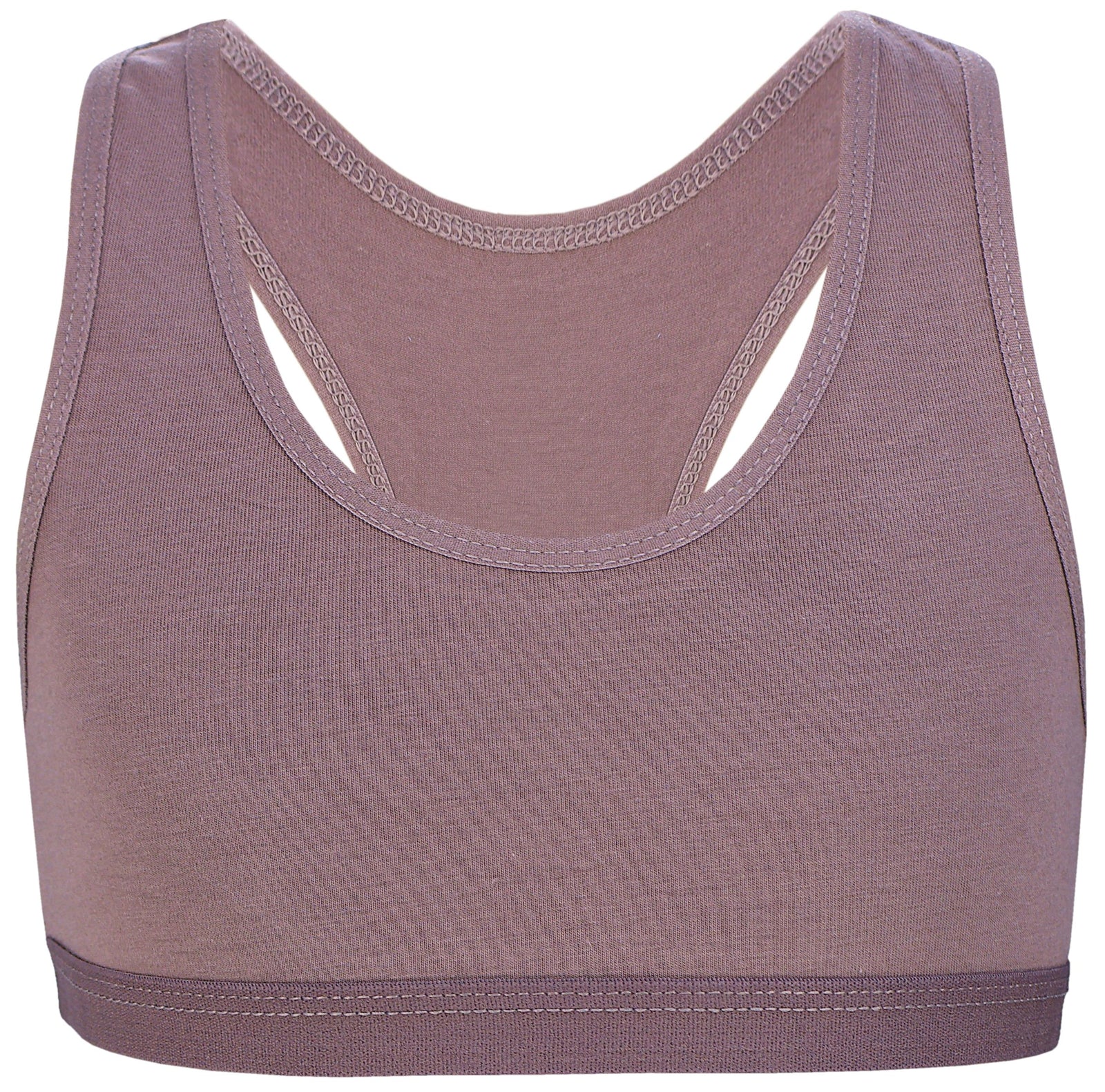 477-Mädchen Bustier mit breiten Trägern & Racerback (5er Pack)-Bild3