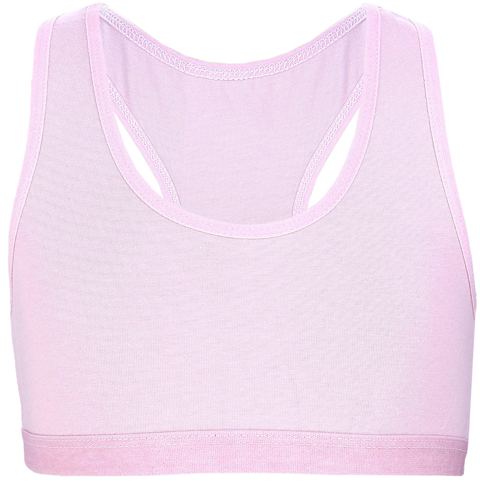 477-Mädchen Bustier mit breiten Trägern & Racerback (5er Pack)-Bild2