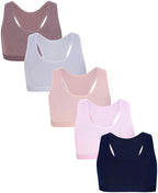 477-Mädchen Bustier mit breiten Trägern & Racerback (5er Pack)-Hauptbild