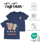 478-T- Shirt bedruckt Retro Rückenprint-Bild1