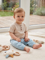 482-TupTam Baby Unisex Musselin Set aus T Shirt und Hose-Bild2